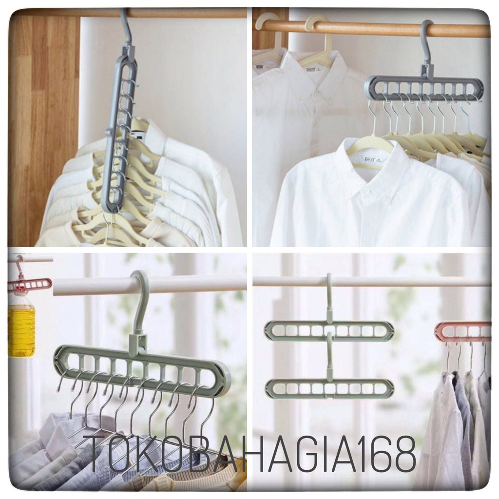 Magic hanger / foldable hanger