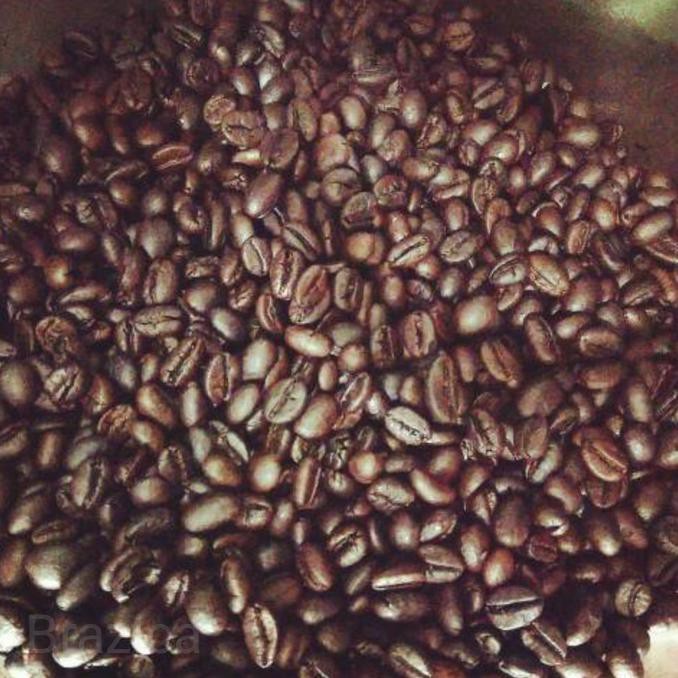 

Kopi- Kopi Biji Robusta Lampung Merek Brazica "Gold Quality" 1 Kg - Bubuk Halus -Biji-Kopi.