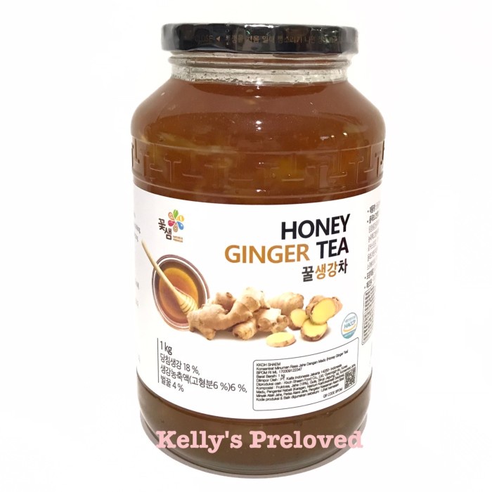 

(BISA COD) KKOH SHAEM HONEY TEA 1 Kg MADE IN KOREA - HONEY GINGER
