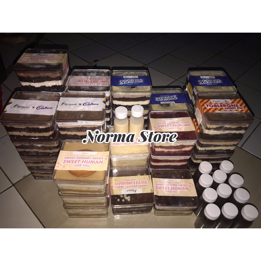 Bittersweet By Najla x Oreo Cookies And Cream Dessert Box Varian Baru