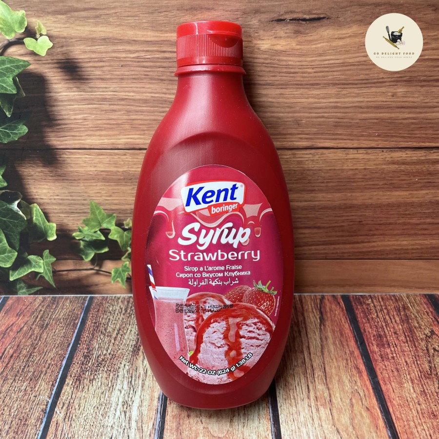 

Kent Boringer Strawberry Syrup - 624G (HIGH QUALITY)