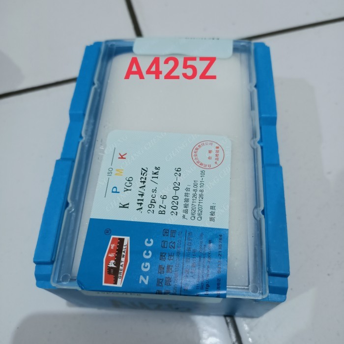widia YG6 A425Z - betel widia -betel bubut widia - tip widia yg6