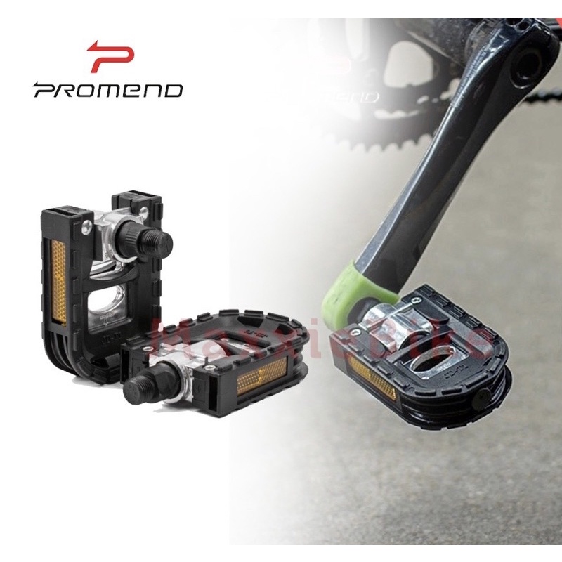 Pedal Lipat Sepeda Aluminium alloy untuk Seli MTB hybrid dll