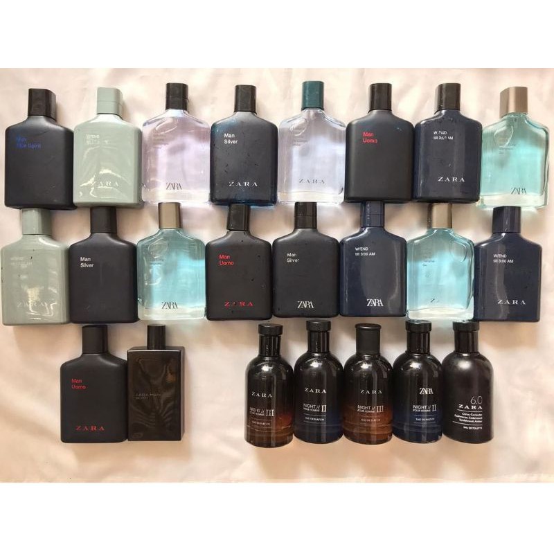 ZARA FOR MAN EDT 100ML ORI REJECT NONBOX. FREE PAPER BAG ZARA