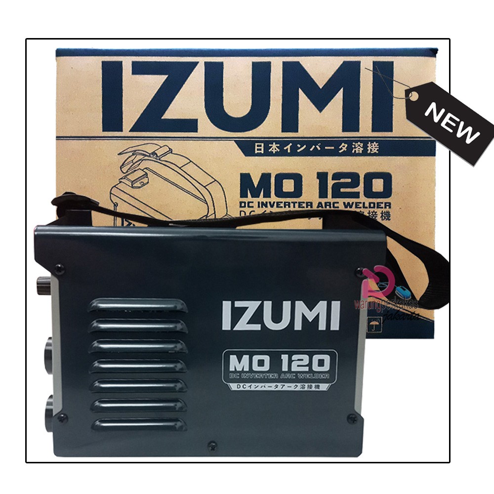 IZUMI Inverter Las MMA120A 450 - 900 Watt - Mesin Las Listrik MO-120 Dilengkapi Proteksi Tegangan