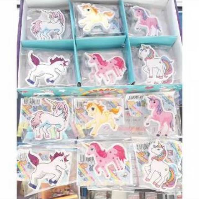 READY LAGI PENGHAPUS LUCU UNICORN / TAYO / LOL / CARS FOOD TRUCK (SATUAN)