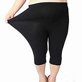Legging pendek 3/4 bahan spandek premium standart sampe jumbo