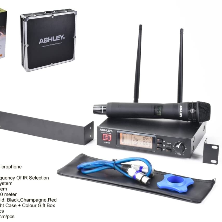 Mic Wireless ASHLEY AUDIO PRO188 PRO 188 Multi Channel ORIGINAL