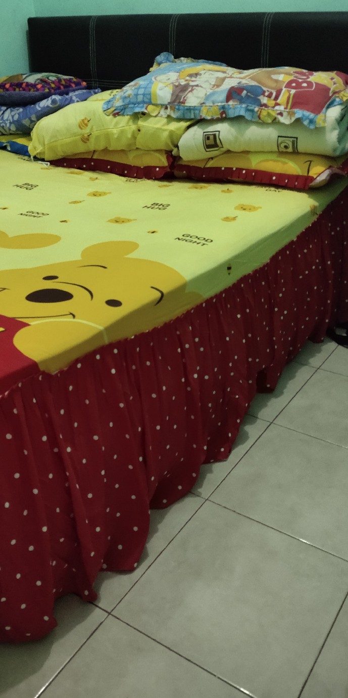 Penambahan Karet Sprei Anti Geser