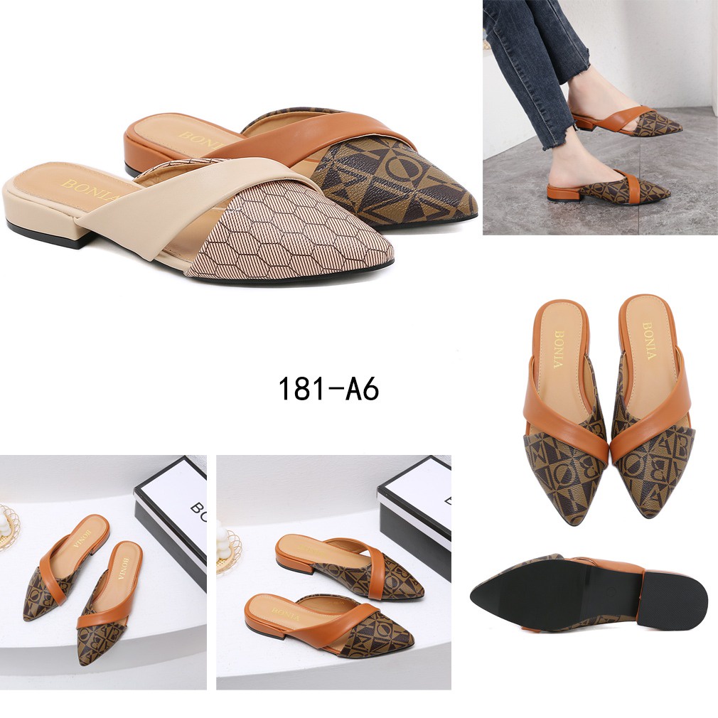 BO  Flat Heels Sandals #181-A6