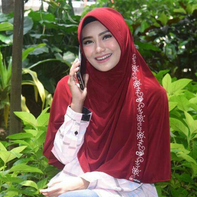 Jilbab Nafisa Harmoni/Hijab Instan/kerudung murah/Berkualitas