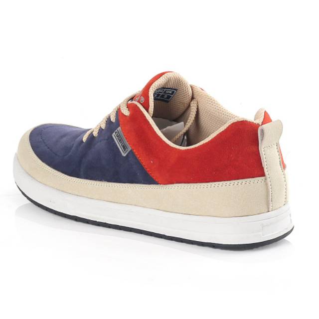 [ORIGINAL] SEPATU SNEAKERS TALI PRIA/SPATU KETS COWOK SANTAI KULIAHAN MODEL TERBARU NAVY 40 41 42 43