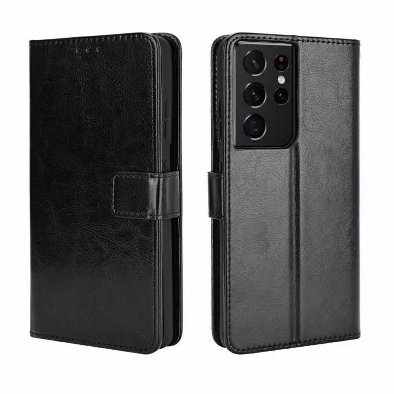 SAMSUNG S21 / S21 PLUS/S21 ULTRA CASE FLIP LEATHER SOFTCASE STANDING, CASE FLIP KULIT