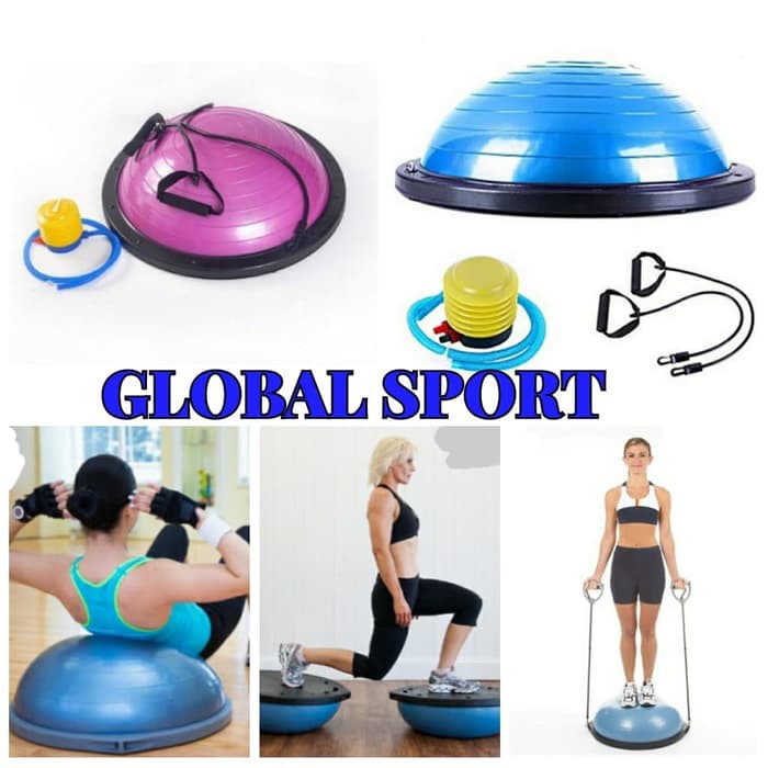 MURAH  BOSU BALL BALANCE STEP / BOSU BALL DENGAN POMPA