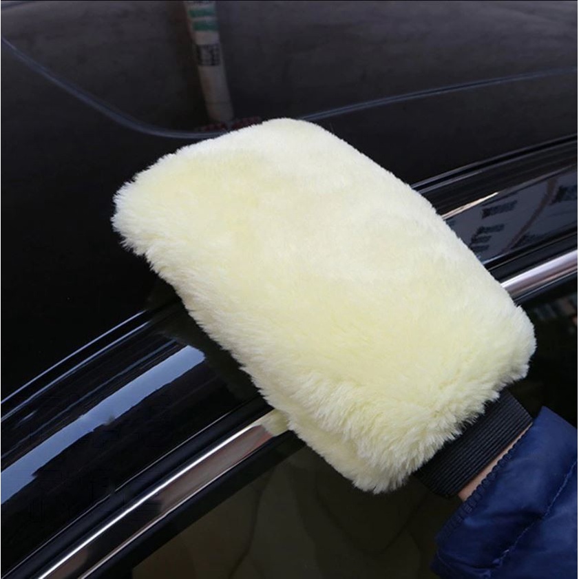 MORSHINE Sarung Tangan Wool Cuci Mobil