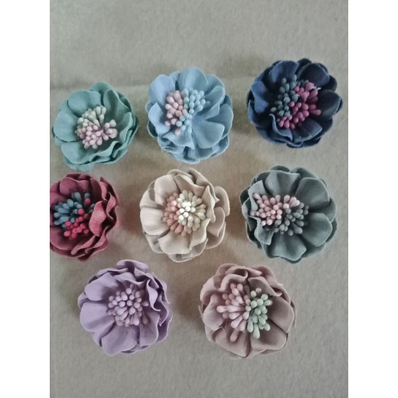 aplikasi bunga suede