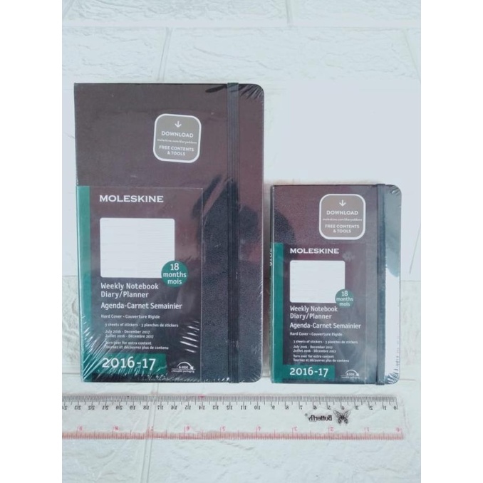 

Bundling Moleskine Weekly Notebook Diary Planner Agenda Jurnal 2016-17