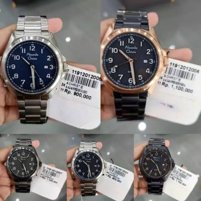 JAM TANGAN  PRIA ALEXANDER CHRISTIE ORIGINAL 100% AC6540 GARANSI RESMI