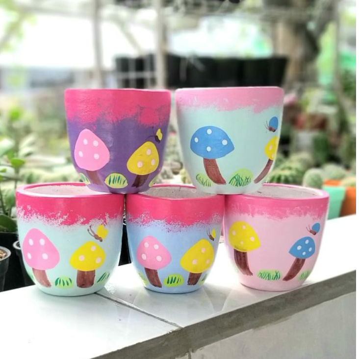 

【today】 Pot Lukis Jamur