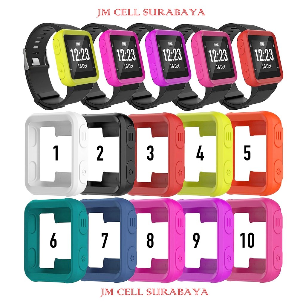 Silikon Pelindung Soft Case TPU Rubber Untuk Garmin Forerunner 35