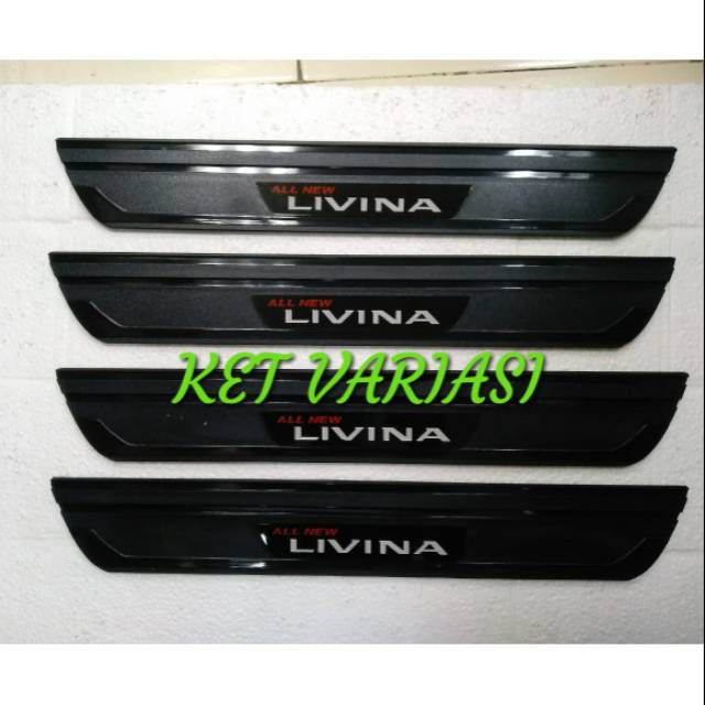 Sillplate samping all new livina hitam