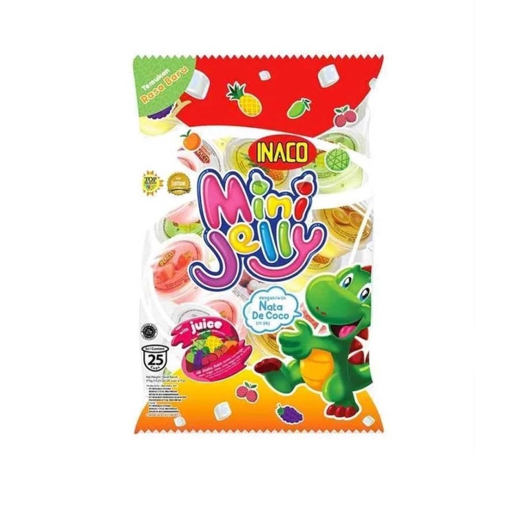 Inaco Jelly Mini 375 gr - 25 cup