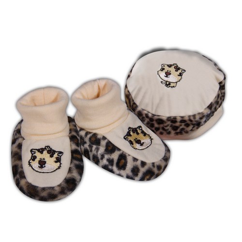 Kiddy Topi Bayi/ Sepatu Bayi/ Sepatu Dan Topi Bayi Motif Hewan