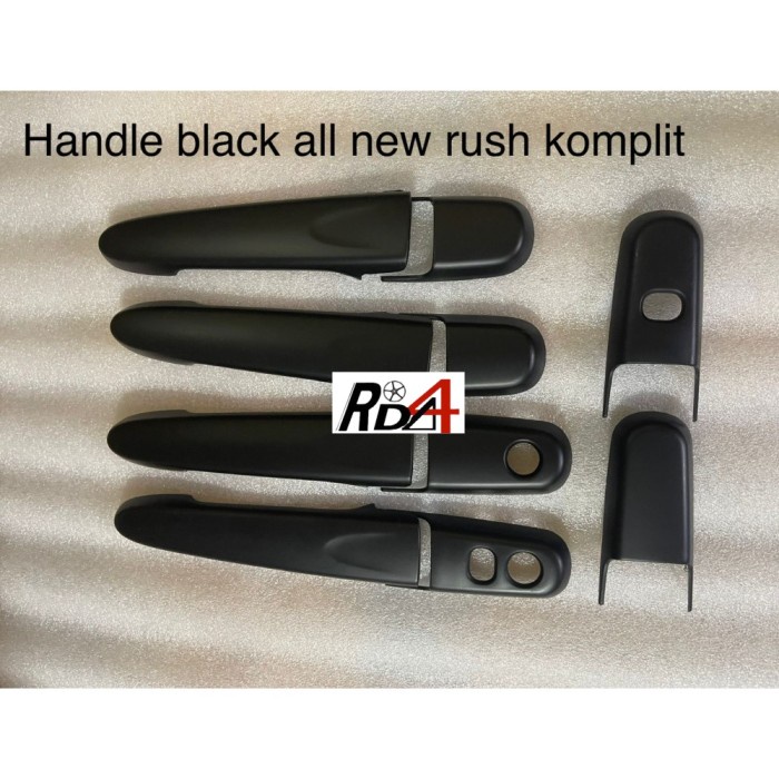 Pegangan Pintu Rush Cover Handle Outer Mobil All New 2018 Paket Hitam