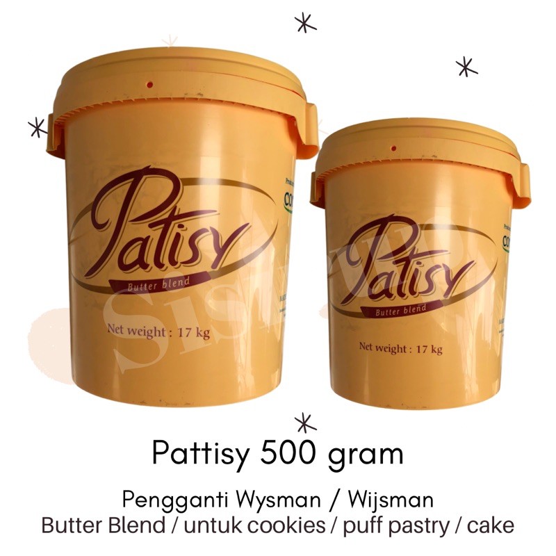 Patisy Butter Blend / Corman Butter / Corman Patisy / Pattisy Butter / Pengganti Wysman