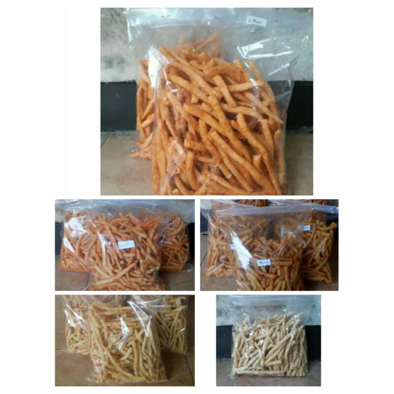 

Cistik Original / Pedas / Keju / Pedas Keju / Bawang / Homemade /Cemilan Murah