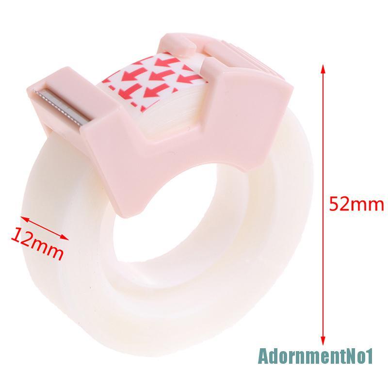 [AdornmentNo1]Adhesive Tape With Cutting Tool Writable Invisible Correction Tape Stationery