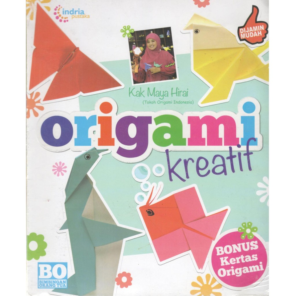 Jual BUKU ORIGAMI KREATIF BONUS KERTAS ORIGAMI | Shopee Indonesia