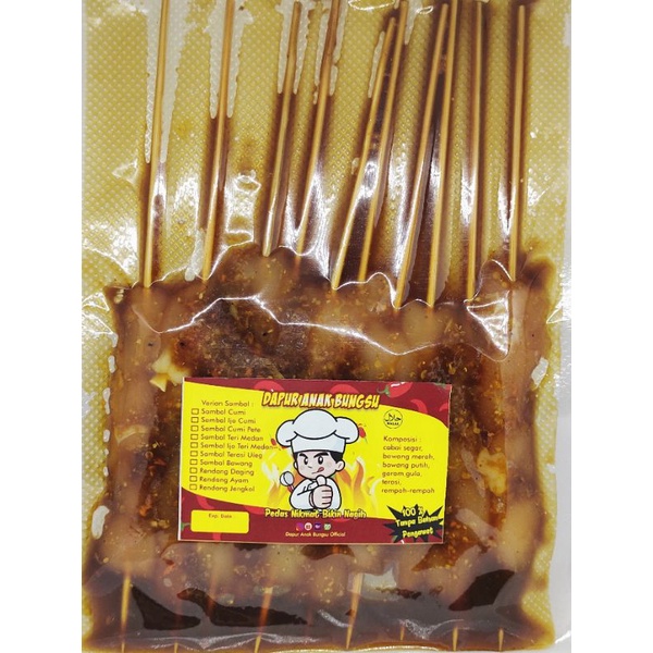 

Sate Ayam Frozen