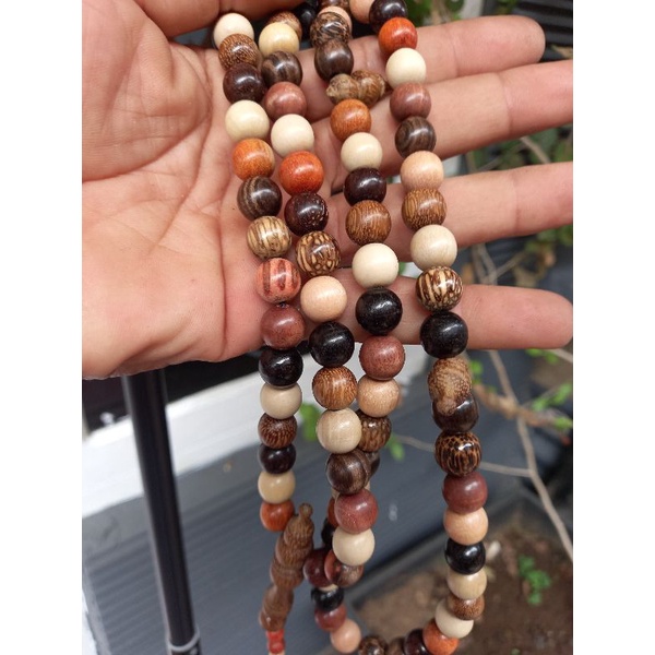 Tasbih kombinasi kayu bertuah 9 kayu tasbih kombinasi  bertuah tasbih kombinasi kayu