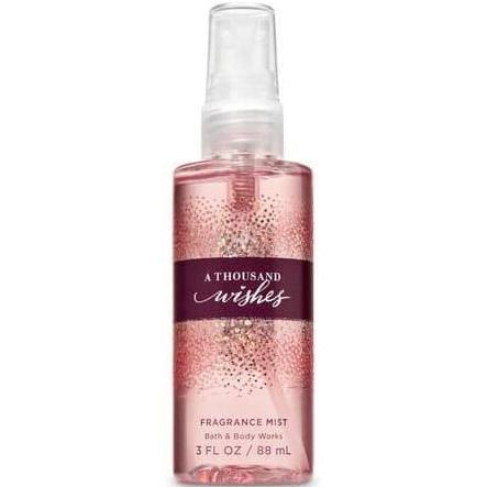 Bath And Body Works A Thousand Wishes Travel Size Fragrance Mist 88Ml