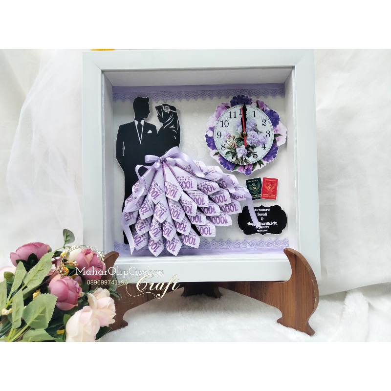 Mahar siluet pengantin