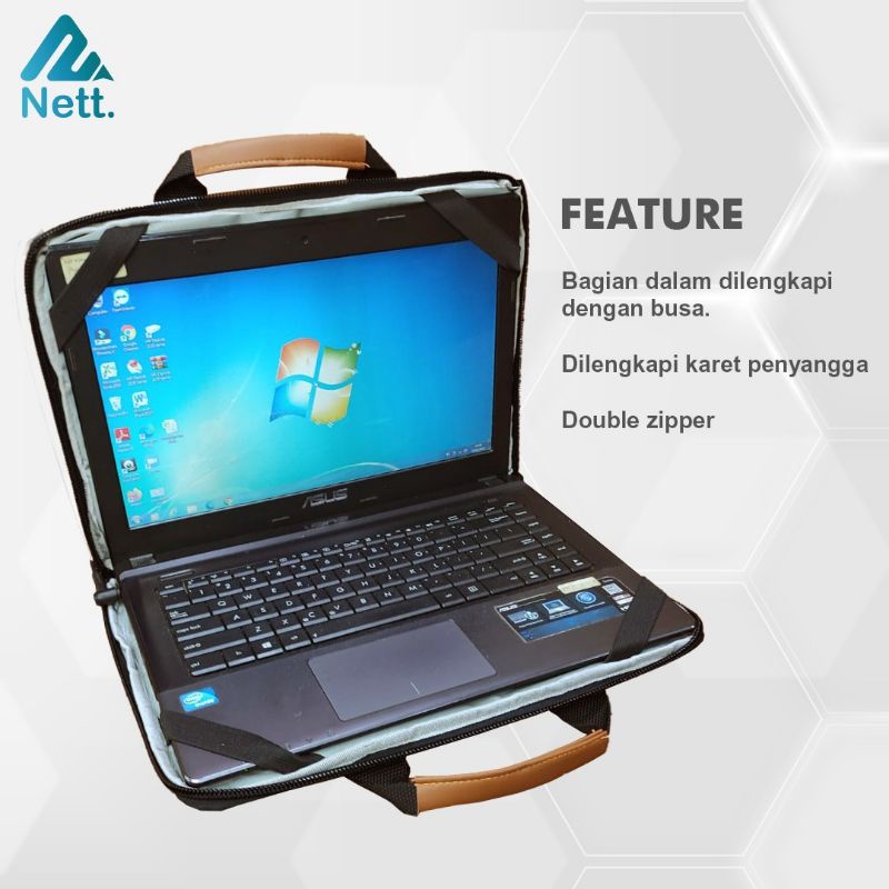 Tas Laptop Slim 11 inch,13 inch,14 inch,15 inch