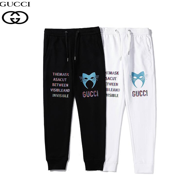 black gucci track pants