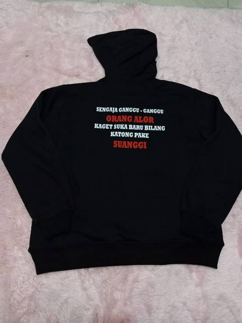 Custom Hoodie Sweater Satuan Desain Suka - Suka  &quot;Your Design Here&quot;