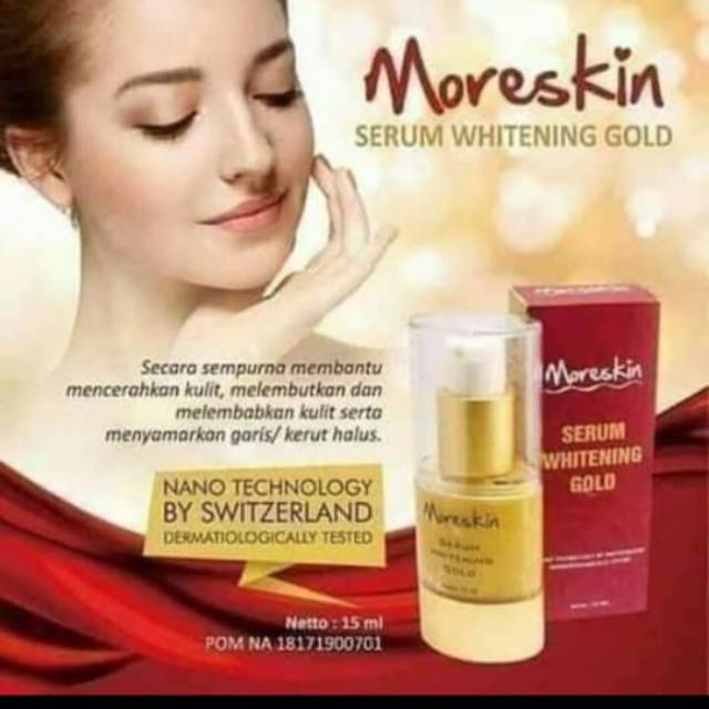 Moriskin Serum Whaitning Gold