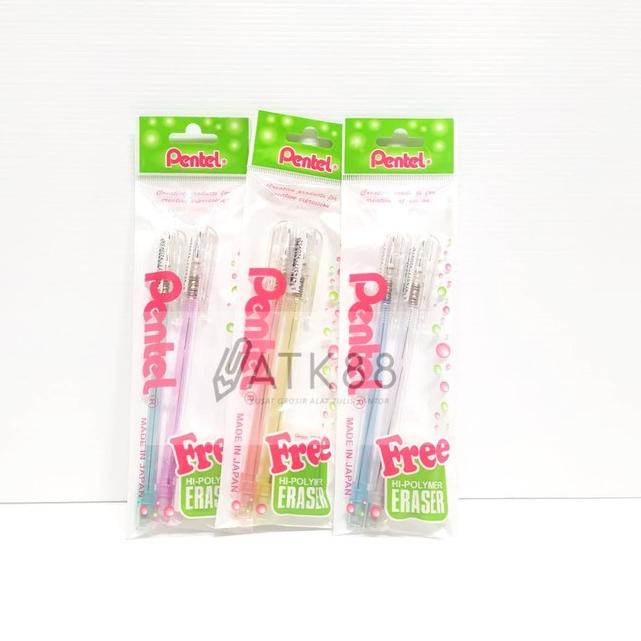 

⇒ Pensil Mekanik Pentel Caplet 0.5 (isi 2) Free Eraser キ