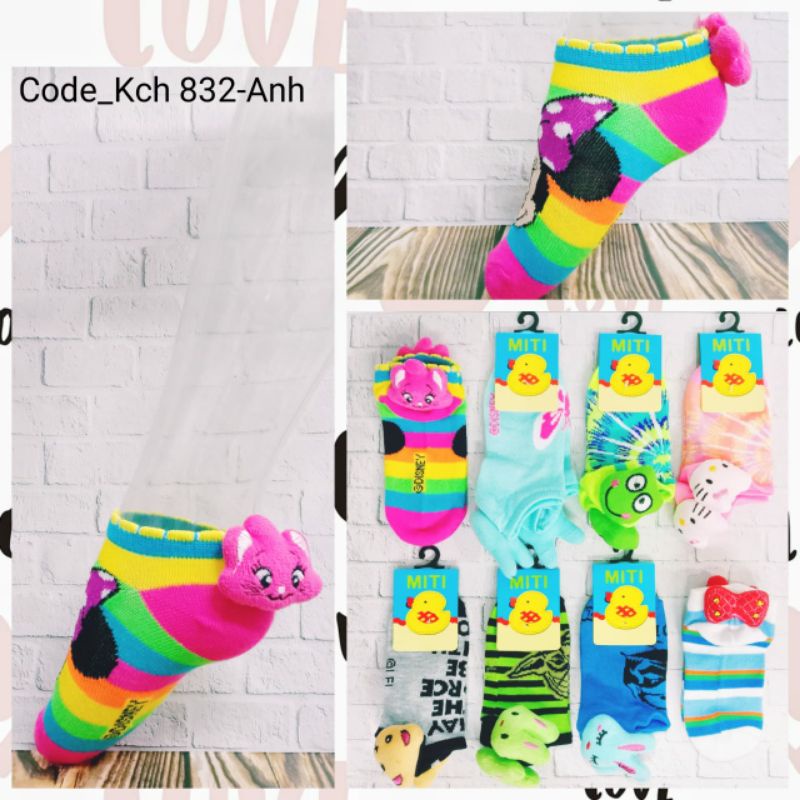 Kaos kaki boneka belakang 1 pcs