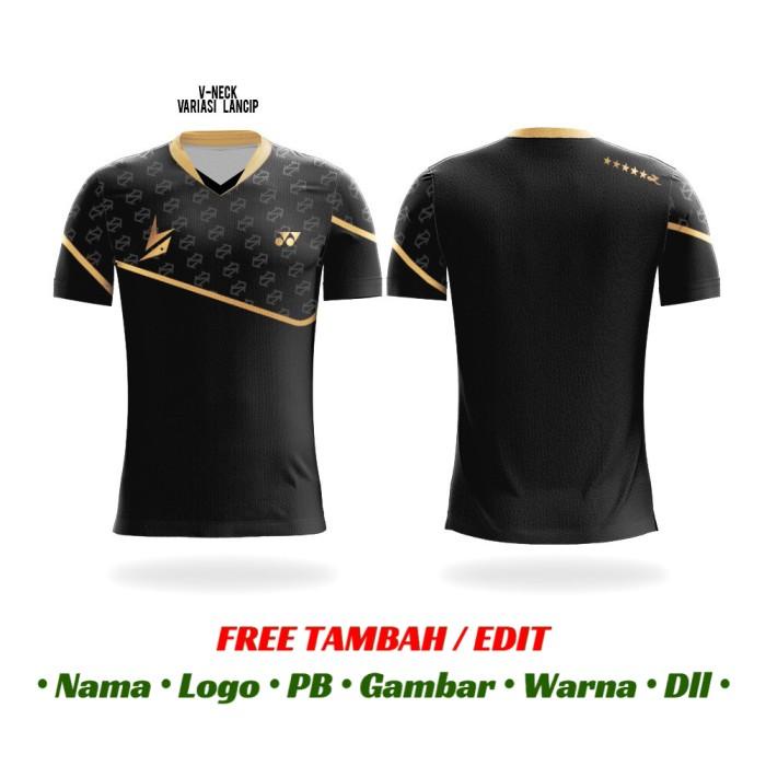 Flum | Jersey Baju Kaos Seragam Bulutangkis Badminton Custom | Lin Dan Yonex