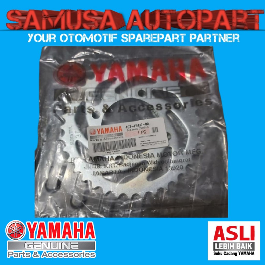 SPROCKET DRIVEN / GIGI BELAKANG / GEAR BELAKANG RX KING ORIGINAL / 4ST-F5437-00