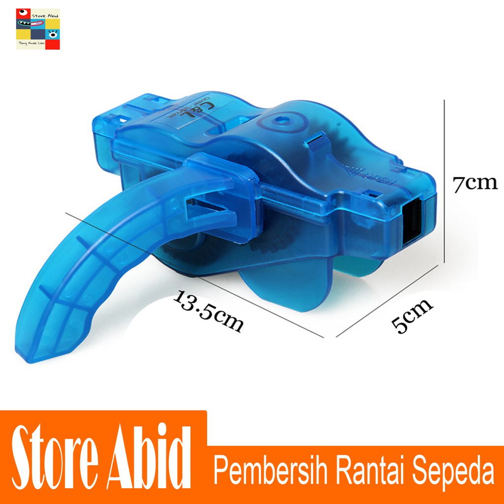 Alat Pembersih Rantai Sepeda Portable / Bicycle Chain Cleaner