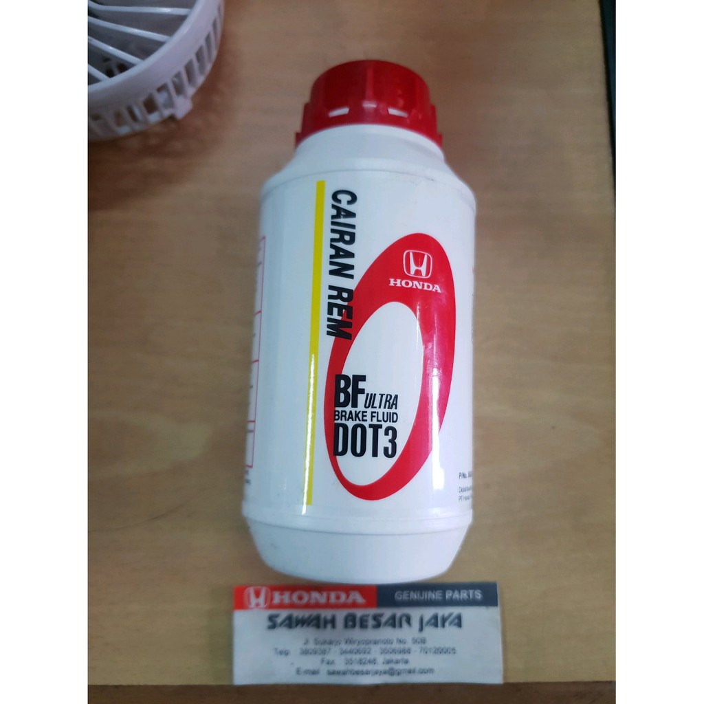 Brake Fluid Ultra Minyak Cairan Rem Kopling Dot 3 Mobil Honda Brio Mobilio Freed Jazz Rs City Ci Shopee Indonesia