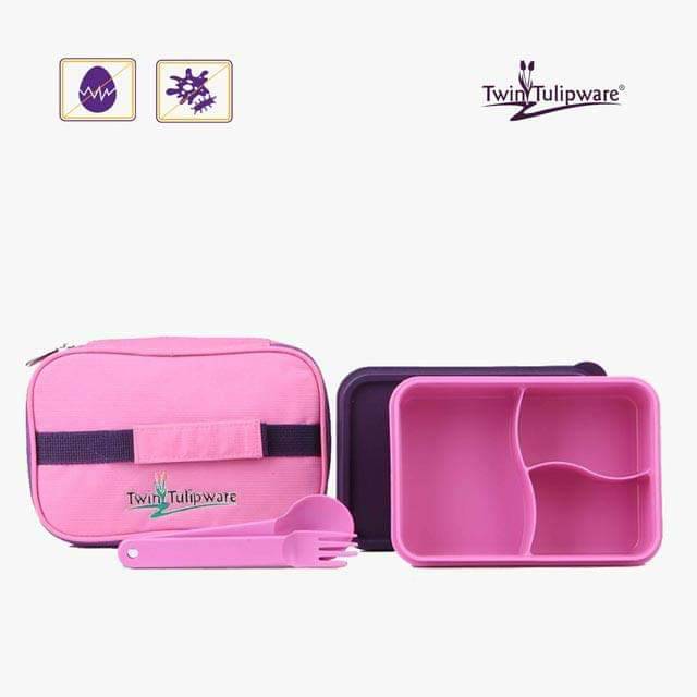 Tempat makan Multi meal set tulipware