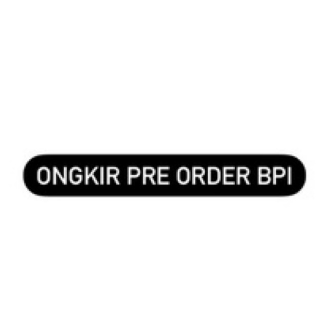 

Ongkir Pre Order BPI