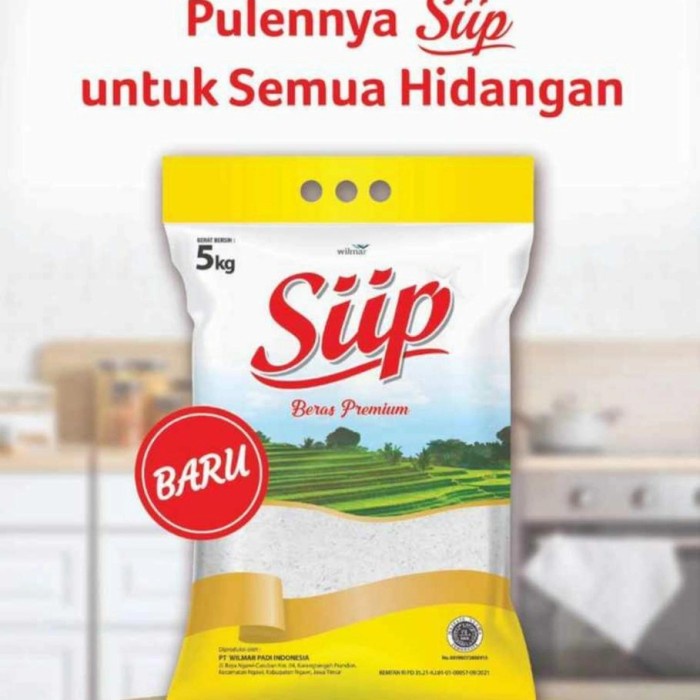 

978qW Beras Putih Premium Sania | Lumbung Padi Indonesia 5Kg - Siip W5Q0112