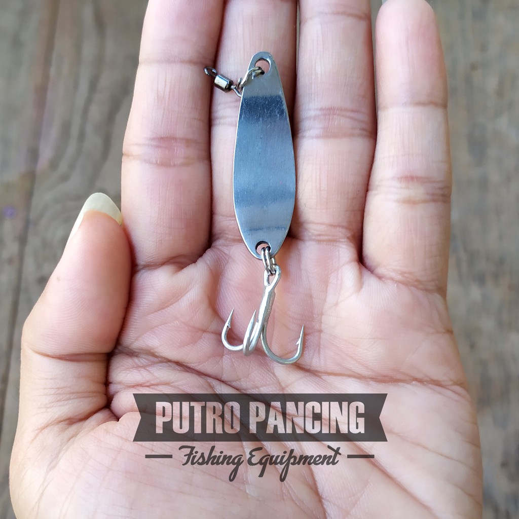 Lure Spoon Stainless 6.5 Gr Anti Karat Killer